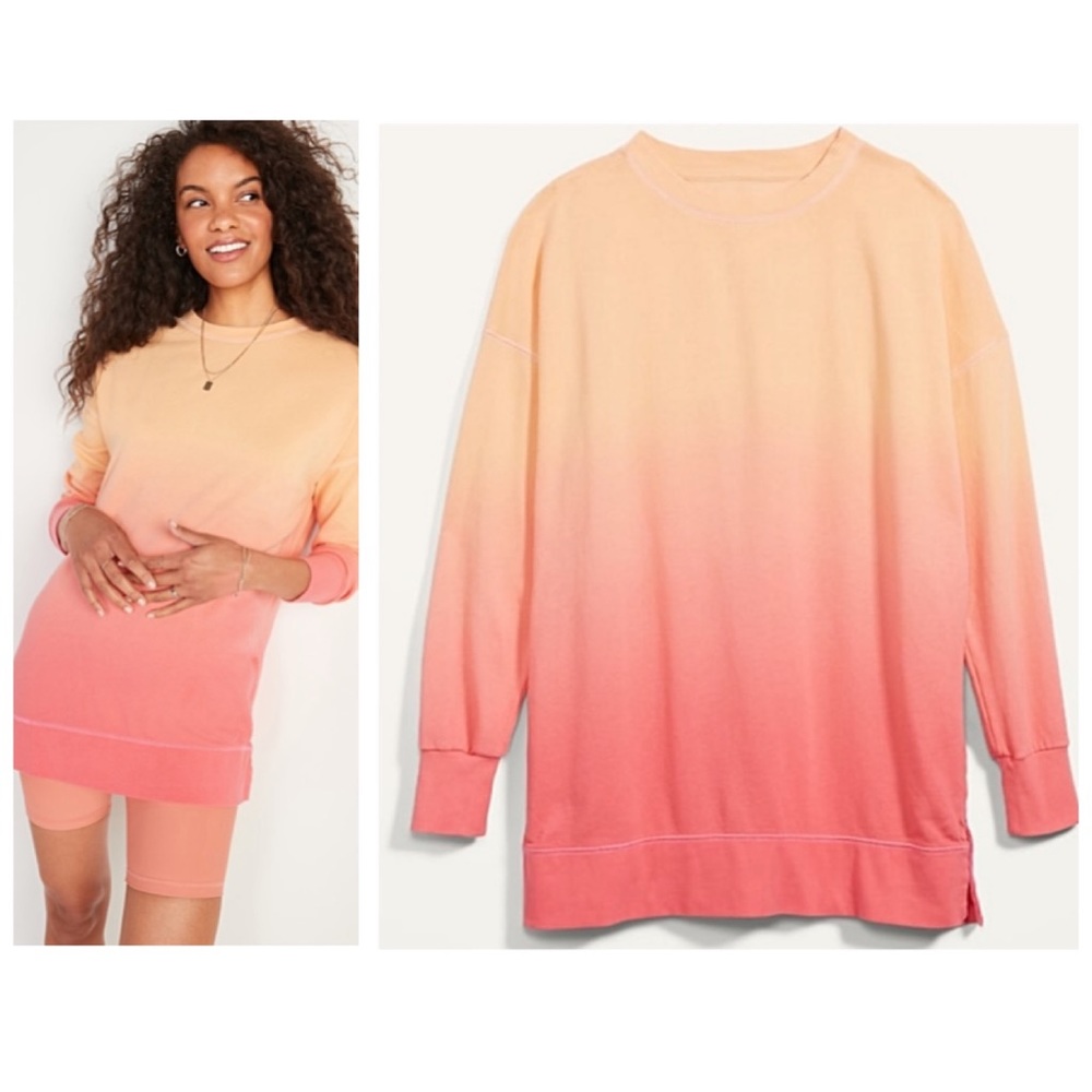 πON Loose Slouchy Fit Oversized Lightweight Tunic Sweatshirt XL π - Picture 4 of 10
